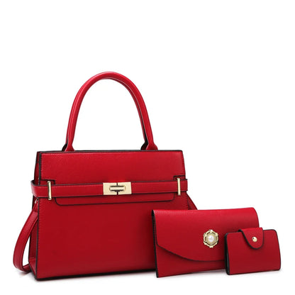 Sac à Main Femme – Cuir Végan Luxe – Forme Structurée – Fermoir Métallique Élégant